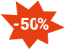 50% kedvezmény